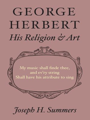 cover image of George Herbert